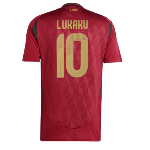 Dres Belgija Romelu Lukaku #10 Domaci EP 2024 Kratak Rukav